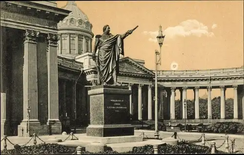 Ak Sankt Petersburg Russland, Cathédrale de Kazan, Monument
