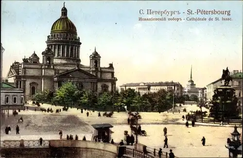 Ak Sankt Petersburg Russland, Cathédrale de St. Isaac, Isaakskathedrale