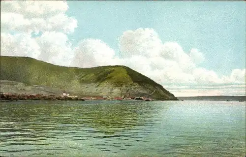 Ak Russland, Wolga au temps de l'inondation, Wolga bei Flut