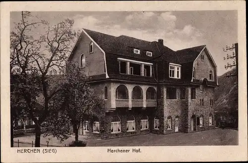 Ak Herchen Windeck im Rhein Sieg Kreis, Herchener Hof