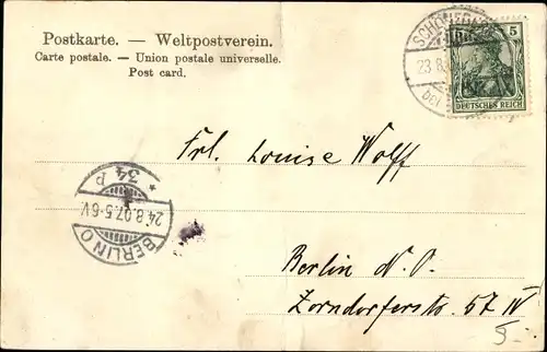 Ak Poznań Posen, Wilhelmsplatz, Stadttheater, Straßenbahn