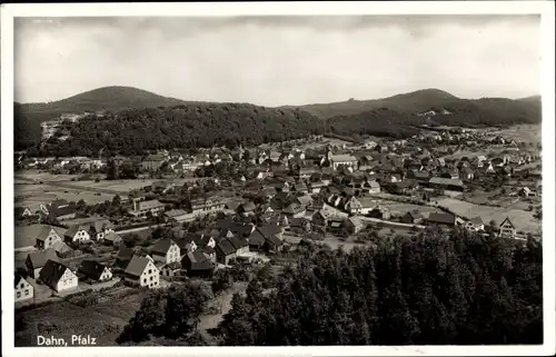 Ak Dahn im Kreis Südwestpfalz, Panorama vom Ort