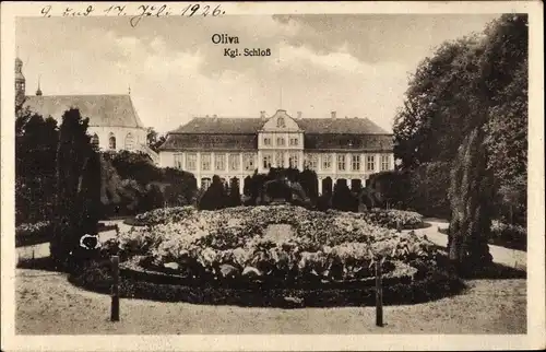 Ak Oliva Gdańsk Danzig, Königliches Schloss
