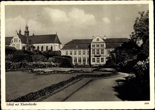 Ak Oliva Gdańsk Danzig, Schloss mit Klosterkirche