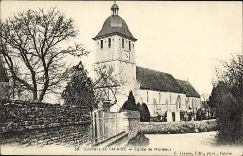Ak Morteaux Calvados, Eglise