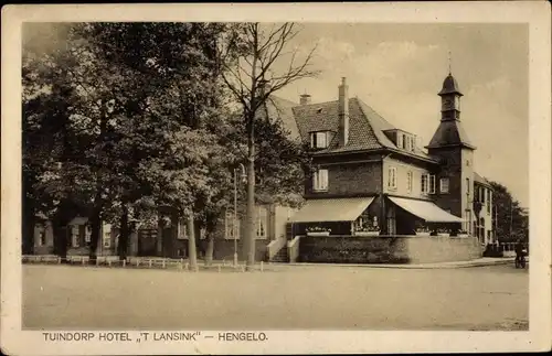 Ak Hengelo Overijssel, Tuindorp Hotel 't Lansink