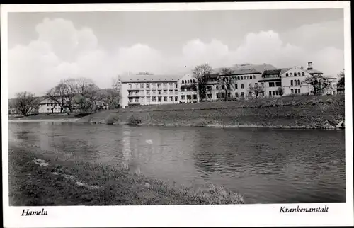 Ak Hameln an der Weser Niedersachsen, Krankenanstalt