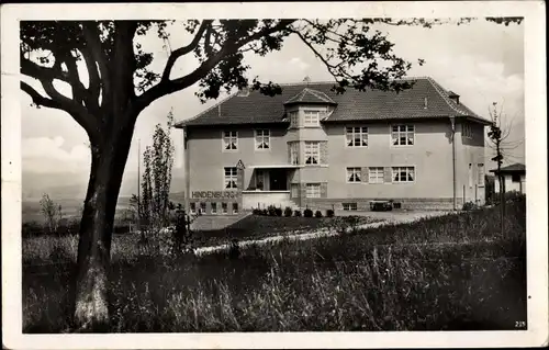 Ak Bad Kreuznach in Rheinland Pfalz, Jugendherberge Hindenburg Haus