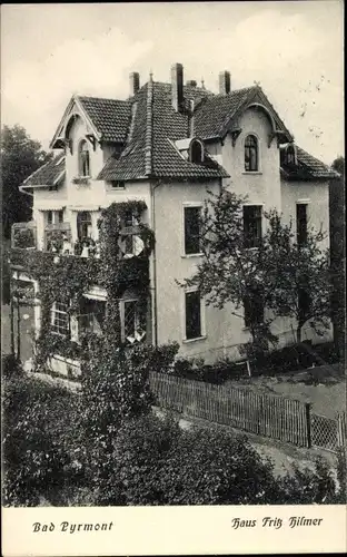Ak Bad Pyrmont in Niedersachsen, Haus Fritz Hilmer