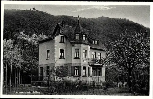 Ak Brodenbach an der Terrassenmosel, Ansicht von Pension