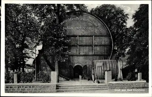 Ak Bad Dürkheim am Pfälzerwald, Weinschänke Dürkheimer Faß