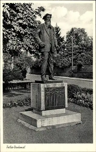 Ak Bad Sobernheim an der Nahe, Felke-Denkmal