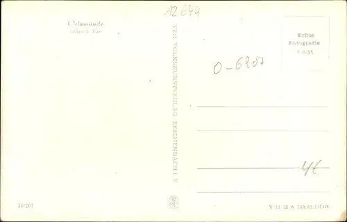 Ak Orlamünde Thüringen, Oberes Tor