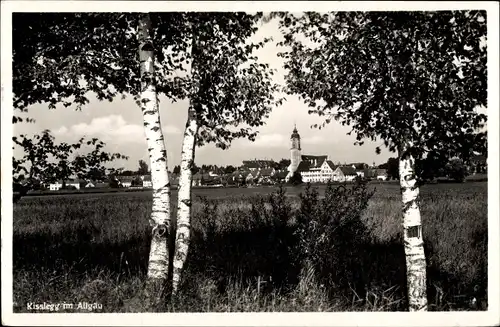 Ak Kißlegg im Westallgäu, Teilansicht