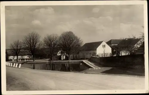 Ak Březová Pirkenhammer Region Karlsbad, Straßenpartie