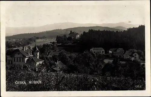 Foto Ak Česká Kubice Böhmisch Kubitzen Region Pilsen, Teilansicht