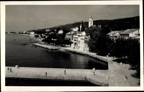 Ak Selce Kroatien, Teilansicht, Brücke