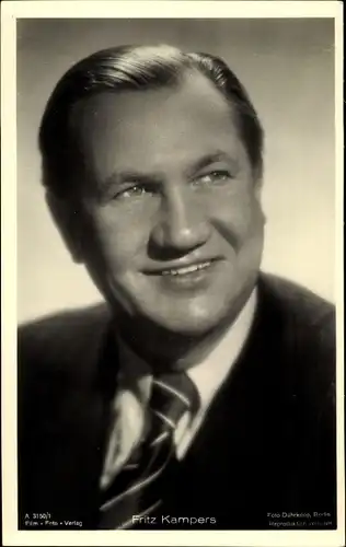 Ak Schauspieler Fritz Kampers, Portrait