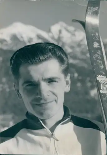 Foto Wintersport, Skilangläufer Eero Mäntyranta, Finnland