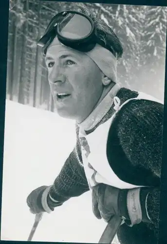 Foto Wintersport, Skirennläufer Benedikt Beni Obermüller