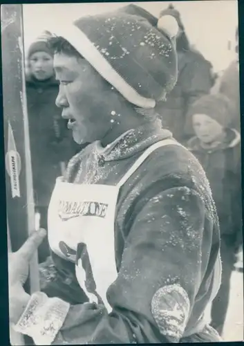 Foto Wintersport, Mongolischer Skiläufer