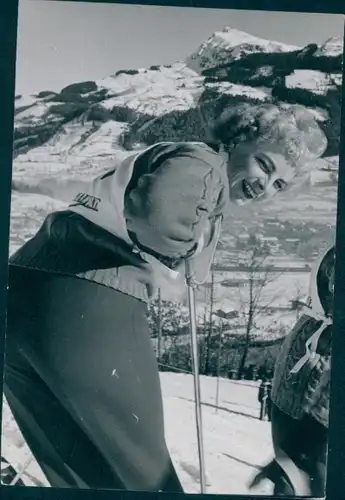 Foto Wintersport, Skirennläuferin Josefa Putzi Frandl