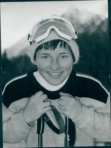 Foto Wintersport, Skirennläuferin Brigitte Totschnig