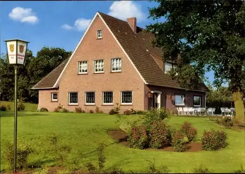 Ak Westrum Neuenlande Herzlake Emsland, Reitrestaurant zur alten Mühle