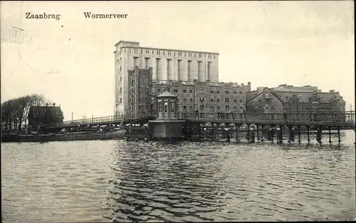 Ak Wormerveer Nordholland, Zaanbrug