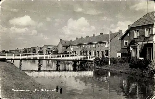 Ak Wormerveer Nordholland, De Kokssloot