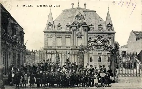Ak Rueil Hauts-de-Seine, L'Hotel de Ville