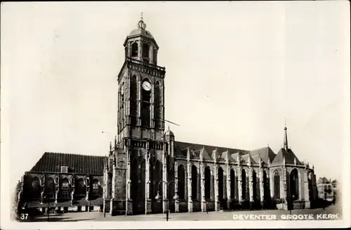 Ak Deventer Overijssel Niederlande, Groote Kerk
