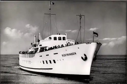 Ak Nordseebad Wilhelmshaven, Bäderschiff Rüstringen