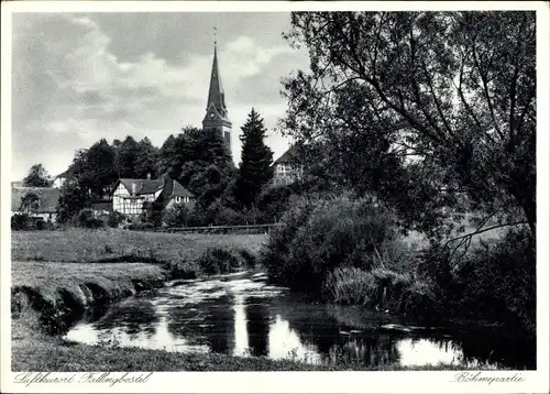 Ak Bad Fallingbostel Lüneburger Heide, Flusspartie