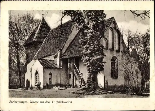Ak Meinerdingen Walsrode im Heidekreis, Kirche