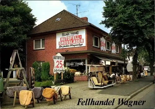 Ak Schneverdingen in der Lüneburger Heide, Fellhandel Wagner, Harburger Str. 17 A