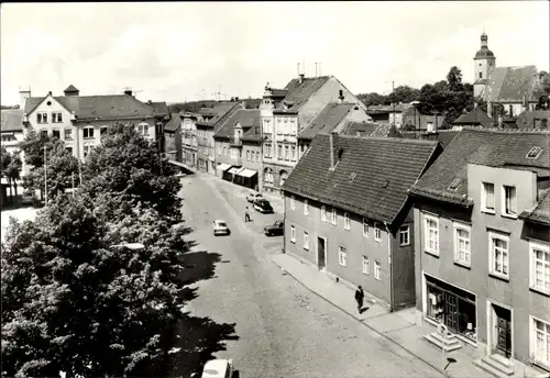 Ak Groitzsch in Sachsen, Platz des Friedens