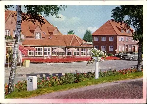 Ak Wiesmoor in Ostfriesland, Gasthaus Ratsstuben, Bes. Focko Schoon