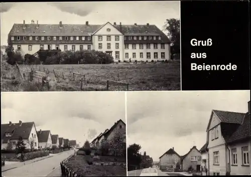 Ak Beienrode Königslutter am Elm, Schloss, Ortsansichten