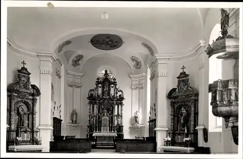 Ak Westerheim Baden Württemberg, Kath. Pfarrkirche