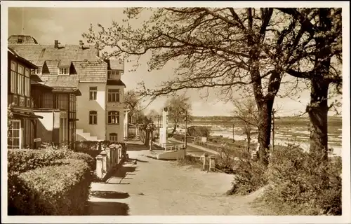 Ak Scharbeutz in Ostholstein, Promenade