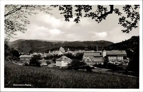 Ak Herrstein an der Nahe, Panorama