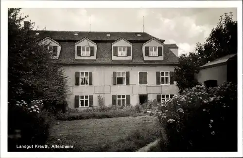 Ak Kreuth am Tegernsee Oberbayern, Altersheim