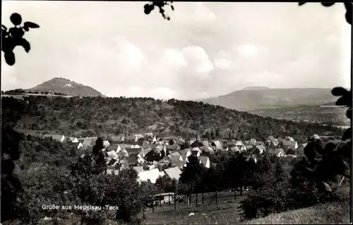 Ak Hepsisau Weilheim an der Teck Schwäbische Alb, Panorama