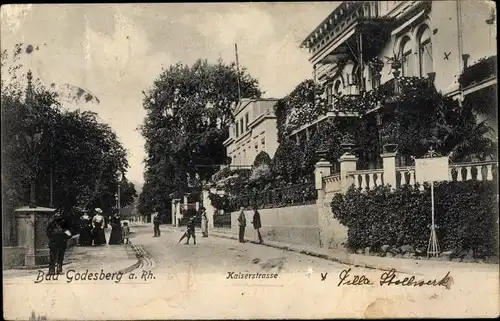 Ak Bad Godesberg Bonn am Rhein, Kaiserstraße