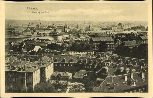 Ak Praha Prag Tschechien, Gesamtansicht