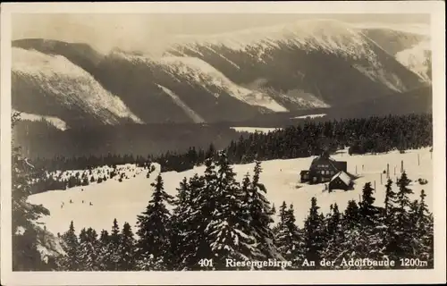Ak Spindleruv Mlýn Spindlermühle Riesengebirge Region Königgrätz, Adolfbaude