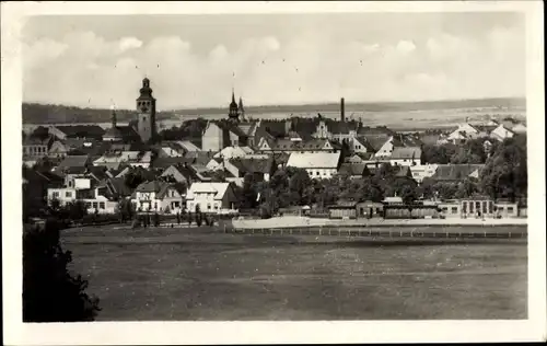 Ak Nový Bydžov Neu Bidschow Region Königgrätz, Blick auf den Ort