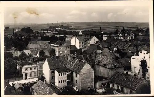 Ak Nový Bydžov Neu Bidschow Region Königgrätz, Teilansicht