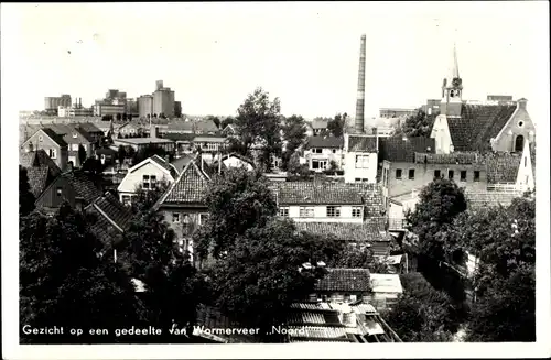 Ak Wormerveer Nordholland Niederlande, Teilansicht